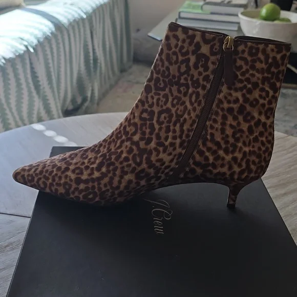 J. Crew Fiona HairCalf Ankle Boots - Picture 2 of 4